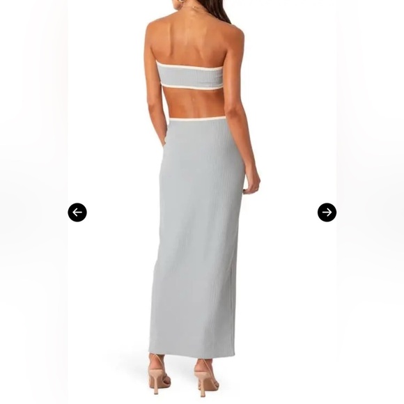 Edikted Bodycon Maxi Dress - Picture 3 of 8